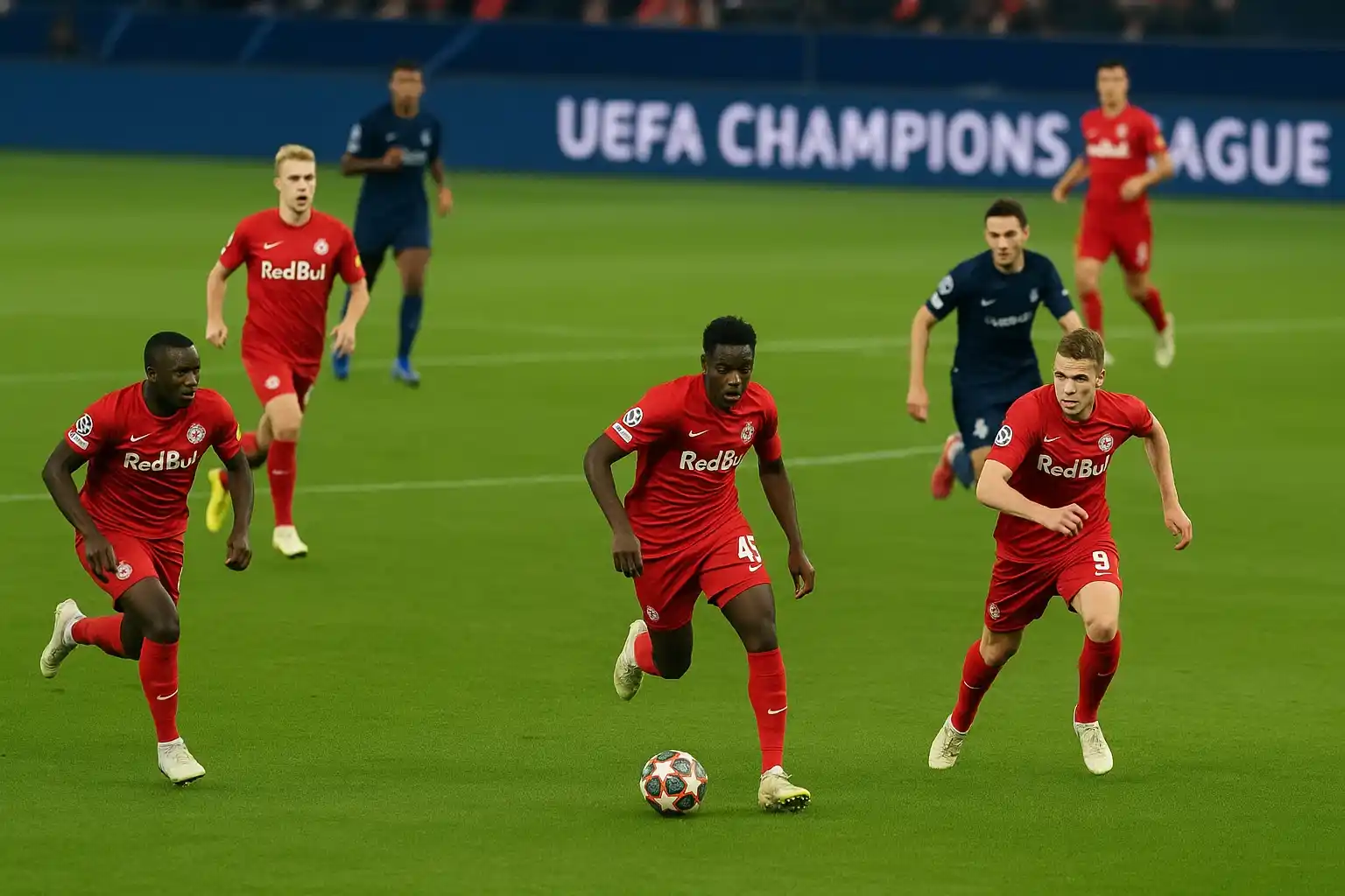 Pha phản công tốc độ của FC Salzburg