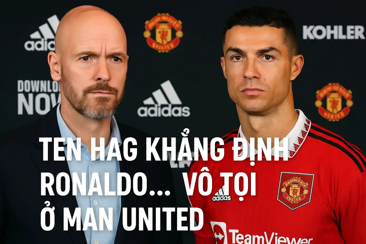 Ten Hag khẳng định Ronaldo… vô tội ở Man United